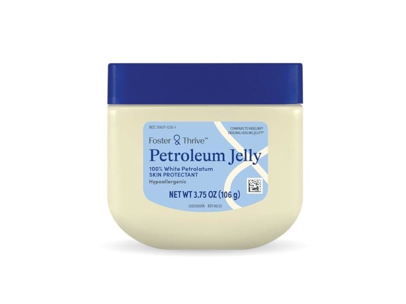 Foster & Thrive Petroleum Jelly, 3.75 oz/ 106 g, 4 Pack