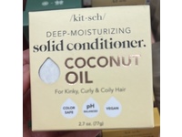 Kitsch Deep-Moisturizing Solid Conditioner Bar, Coconut Oil, 2.7 oz/77 g - Image 3