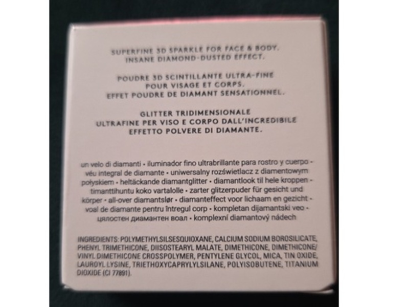 Fenty Beauty Diamond Bomb All-Over Diamond Veil Highlighter, How Many Carats?, 0.09 oz/2.8 g