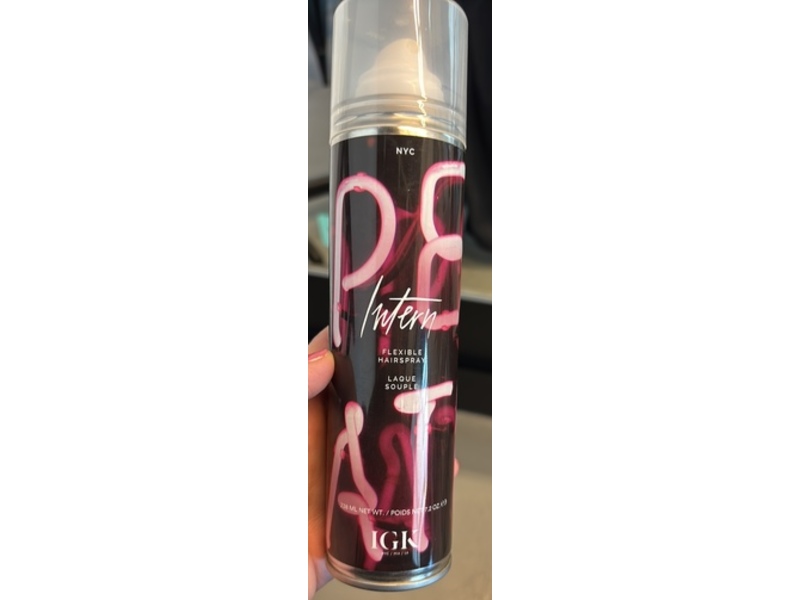 IGK Intern Flexible Hairspray, 7.2 fl oz/238 mL