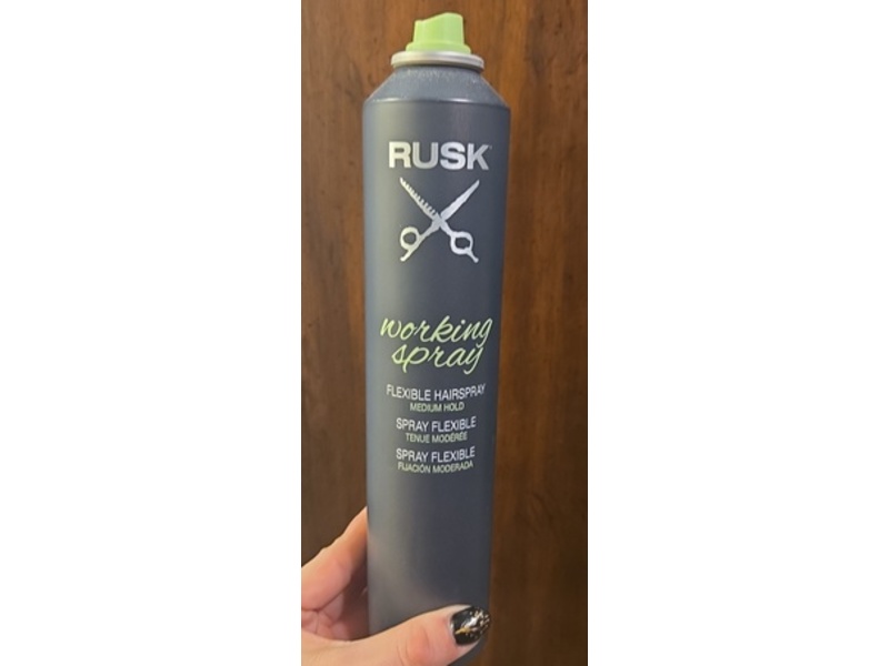 Rusk Working Flexible Hairspray, Medium Hold, 10 oz/283 g