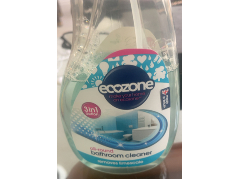 Ecozone 3 In 1 Action All Rounder Bathroom Cleaner Limescale Remover, 500 mL