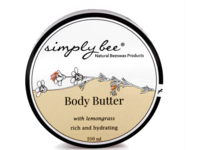 Simply Bee Body Butter, Lemongrass, 250 mL - thumbnail 1