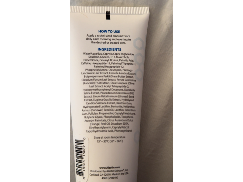 Alastin Skincare Transform Body Treatment, Trihex Technology, 2 fl oz/59 mL