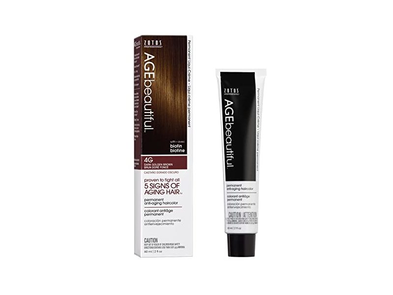 AGE Beautiful Permanent Hair Color, 4G, 2 fl oz/60 mL