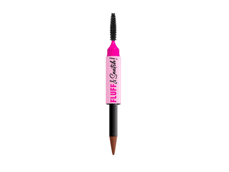 NYX Professional Makeup Fluff & Snatch Brow Powder Pen, 04 Rich Auburn, 0.03 oz/1 g