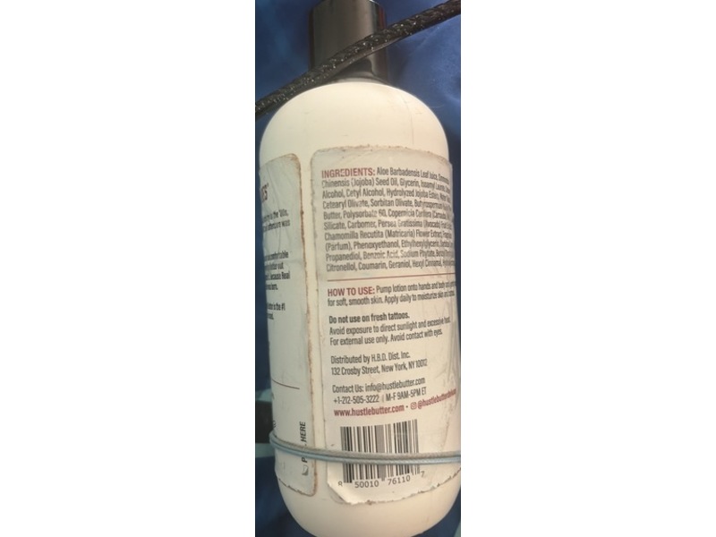 Hustle Butter Daily Rejuvenating Lotion, 9 fl oz/226 mL