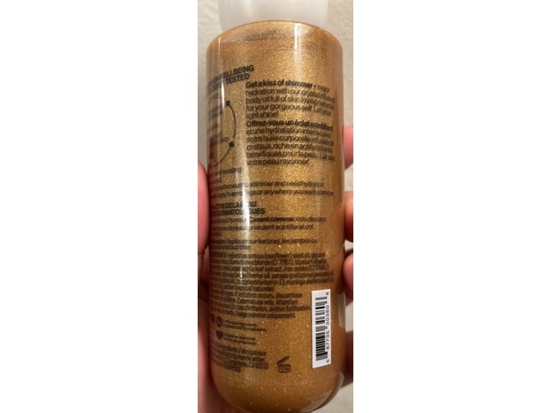 Pacifica Crystal Bronze High Vibration Body Oil, 4 fl oz/120 mL