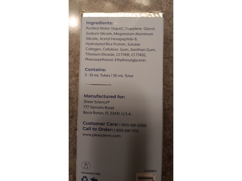 Plexaderm Skincare Rapid Reduction Under Eye & Wrinkles Serum, 1 fl oz/30 mL