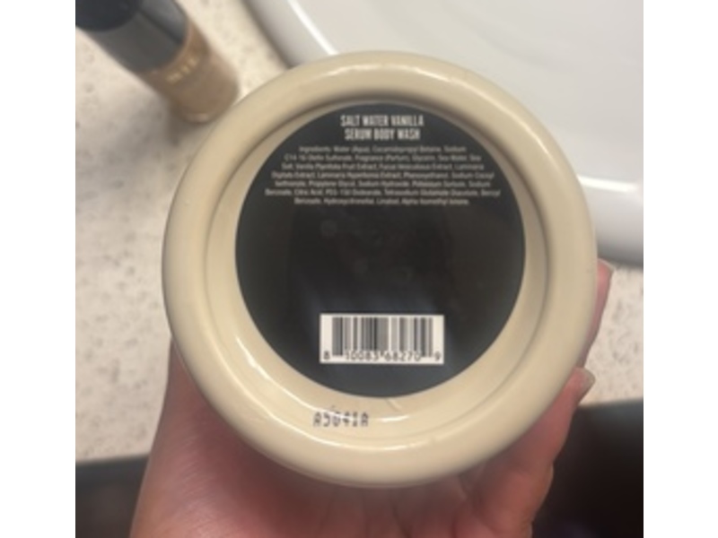 Saltair Skin Reviving Serum Body Wash, Salt Water Vanilla, 17 fl oz/500 mL, Pack Of 2