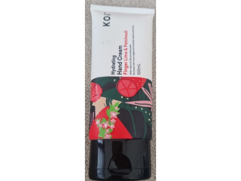 Koi Hydrating Hand Cream, Finger Lime & Patchouli, 100 mL