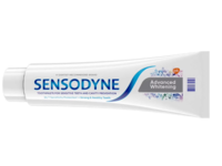 Sensodyne Sensitive Teeth And Cavity Prevention Toothpaste, Advanced Whitening, 6.5 oz - thumbnail 1
