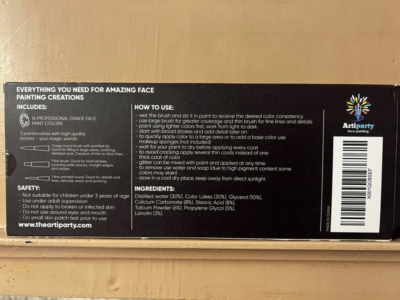 Artiparty Professional Face Paint