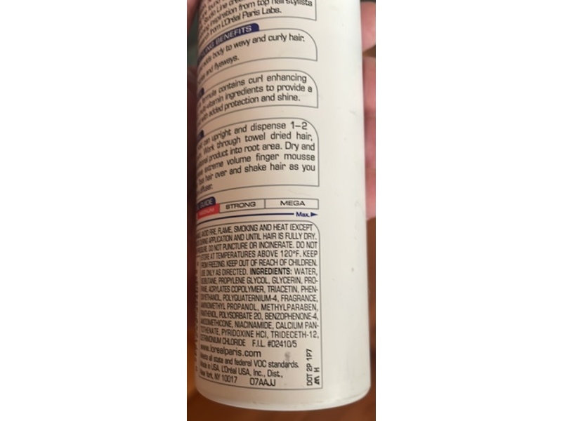 L'Oreal Paris Studio Line Springing Curls Mousse, Medium Hold, 6 oz/170 g