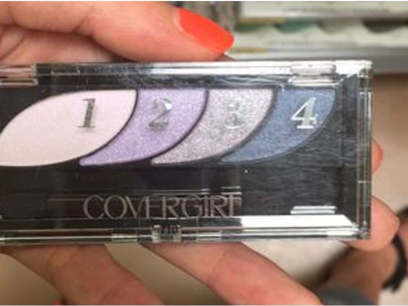 CoverGirl Eyeshadow Quads, Va Va Violets 710, 0.06 oz/1.8 g