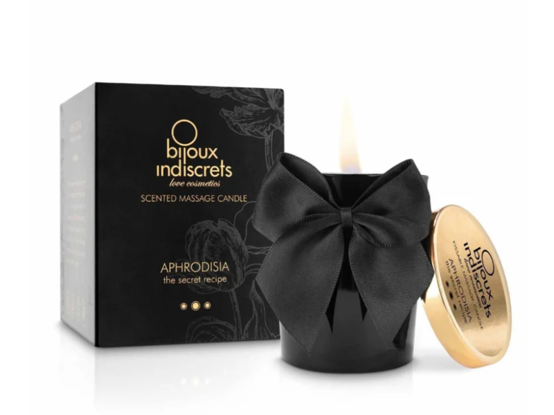 Bijoux Indiscrets Scented Massage Candle, Aphrodisia, 2.36 fl oz/70 mL
