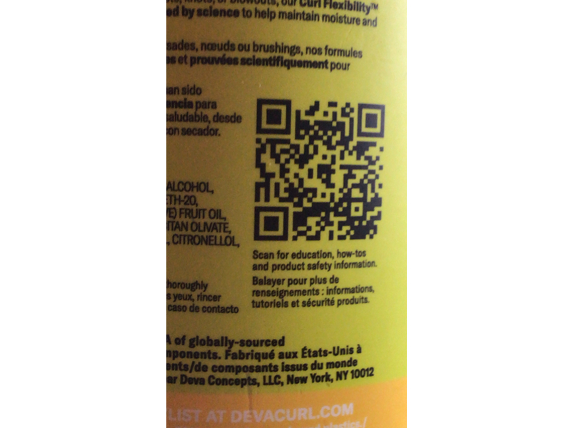 DevaCurl Moisture Seal Hydrating Finishing Spray, Finish, 8 fl oz/236 mL