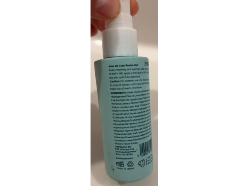 Fre Revive Me Deep Replenishing Serum, Argania Active Complex, 2.03 fl oz/60 mL