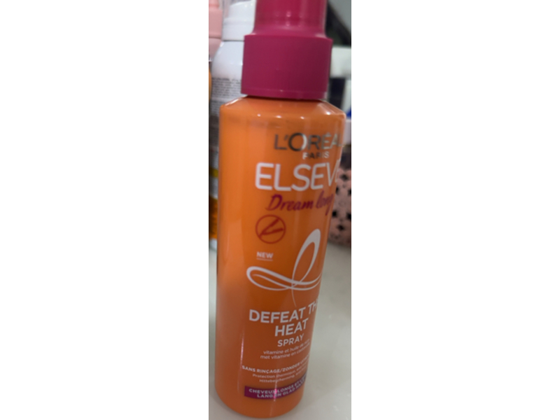 L'Oreal Paris Elseve Dream Long Defeat The Heat Spray, 5.0 fl oz/150 mL
