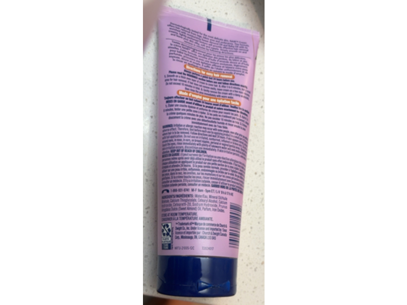 Nair Hair Remover Cream, Almond Oil & Baby Oil, 200 mL