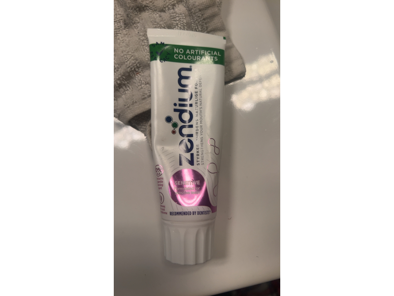 Zendium Sensitive Toothpaste, 2.5 fl oz/75 mL