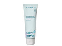 Attitude Baby Leaves Shampoo & Bodywash, Good Night + Bonne Nuit, 8 fl oz/240 mL - Image 2