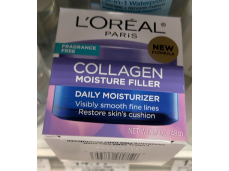 L'Oreal Paris Collagen Moisture Filler Daily Moisturizer, 1.7 oz/48 g