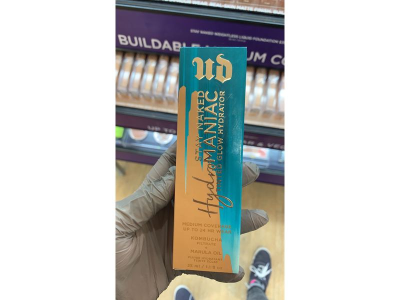 Urban Decay Stay Naked Hydro Maniac, 51 Medium Neutral, Tinted Glow Hydrator, 1.1 fl oz / 35 ml