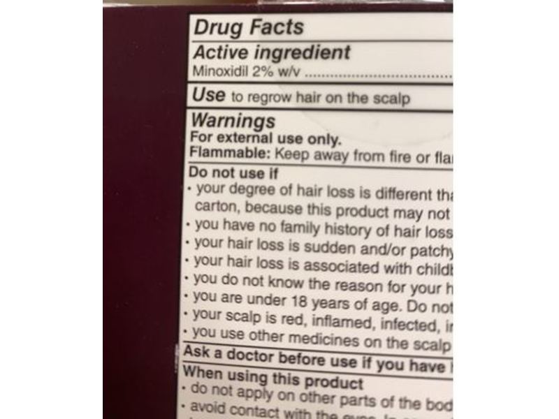 Keranique Hair Regrowth Treatment, 3 Month Supply, 2 fl oz/60 mL