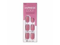 Kiss Impress Color Press-on Manicure, Petal Pink, 30 Count - Image 2