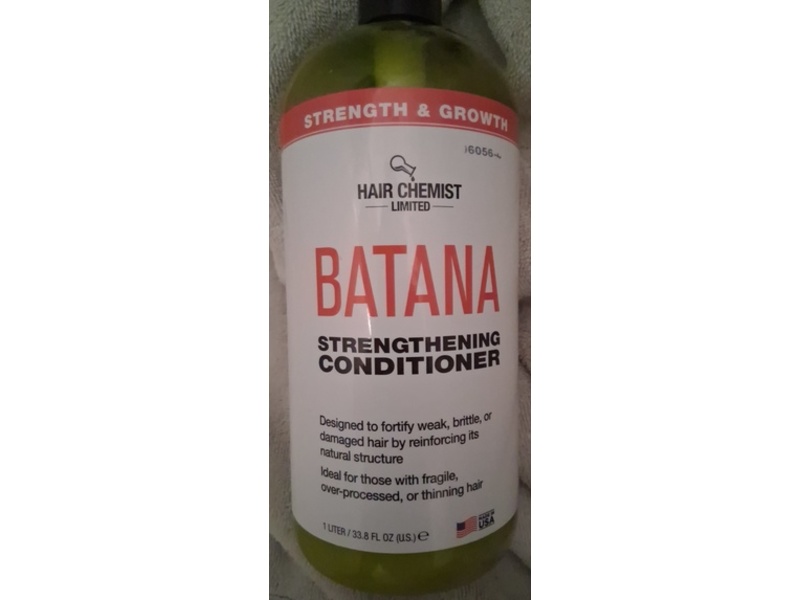Hair Chemist Strengthening Conditioner, Batana, 33.8 oz/1 L
