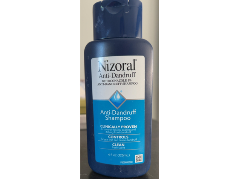 Nizoral Anti-Dandruff Shampoo, Fresh Scent, 4 fl oz/125mL