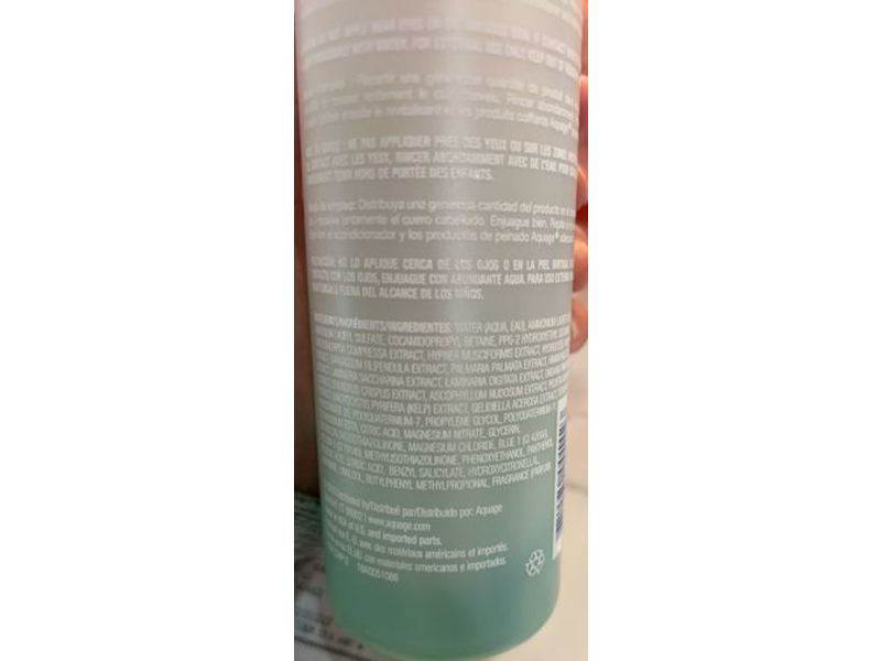AQUAGE Vitalizing Shampoo, 12 fl oz/355 mL