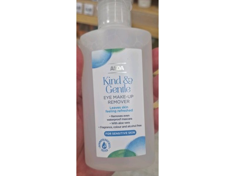 Asda Kind & Gentle Eye Make-Up Remover, 150 mL
