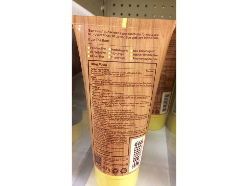 Sun Bum SPF 50 Moisturizing Lotion Tube, 6 oz