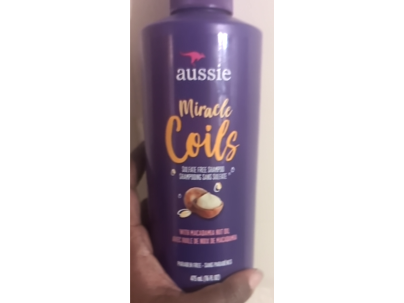 Aussie Miracle Coils Shampoo, 16 fl oz/475 mL, Pack Of 2