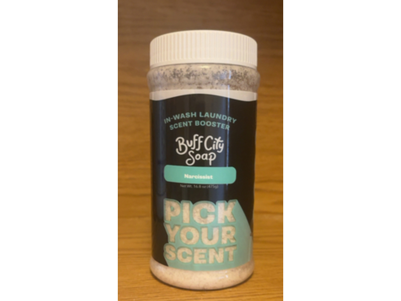 Buff City Soap In-Wash Laundry Scent Booster, Narcissist, 16.8 oz/475 g