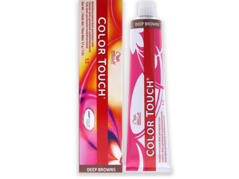 Wella Professionals Color Touch Demi-Permanent Color, 5/73 Light Brown, 2 oz/57 g