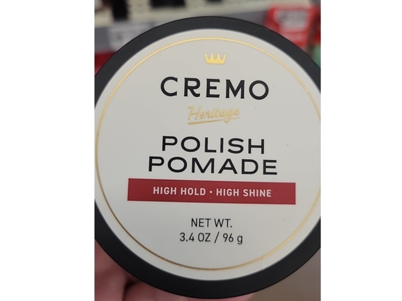 Cremo Heritage Polish Pomade, 3.4 oz/96 g
