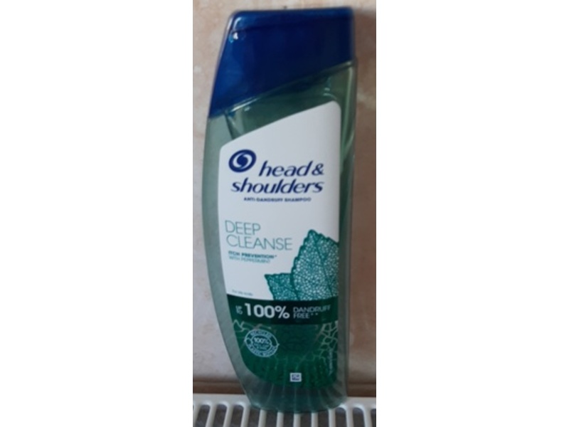 Head & Shoulders Itch Relief Anti Dandruff Shampoo, Deep Cleanse, 400 mL