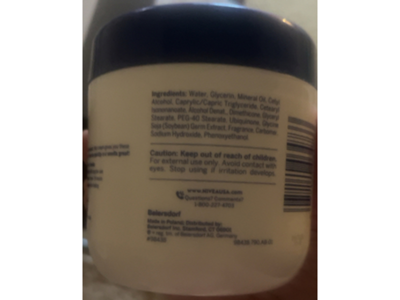 Nivea Skin Firming Body Cream, Q10, 13.5 oz/382 g