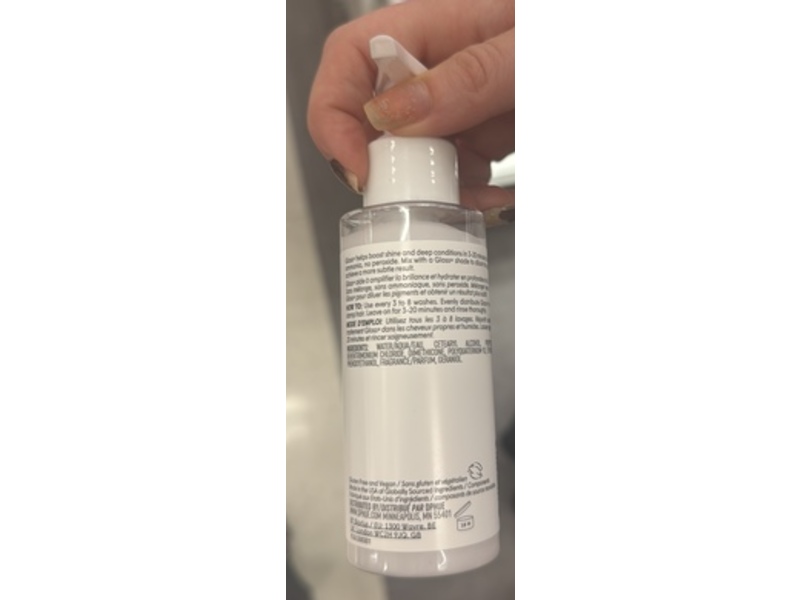 dpHUE Gloss+ Unpigmented Deep Conditioner, Sheer Transparent, 3 fl oz/89 mL