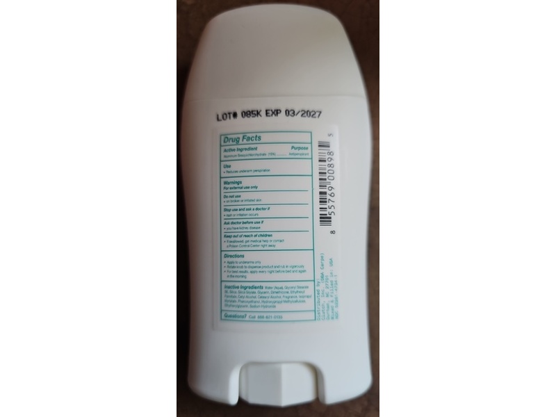 Carpe Antiperspirant Underarm Lotion, Clean Sport, 1.69 fl oz/50 mL