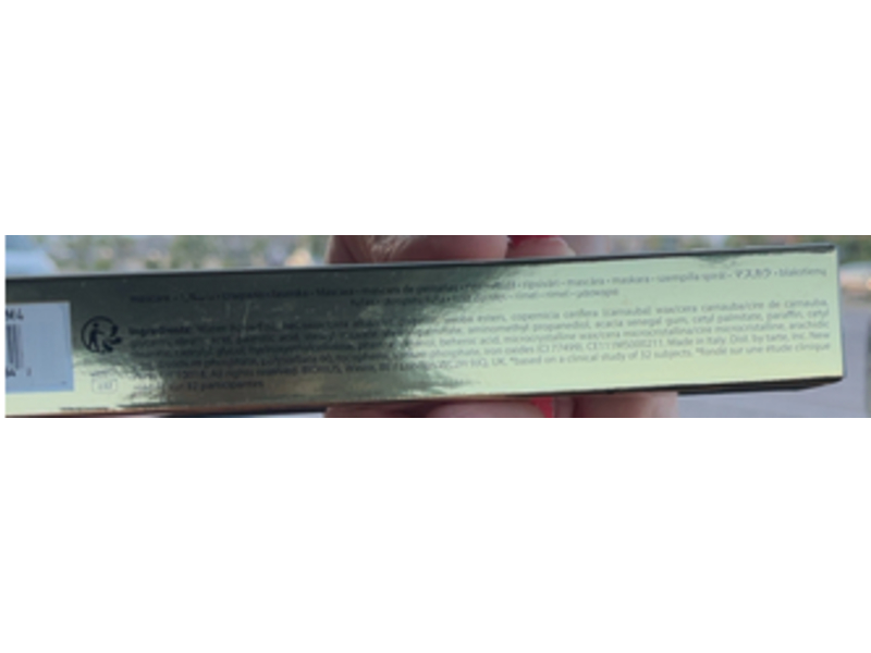 Tarte Maneater Voluptous Mascara, Black , 0.3 fl oz/9 mL