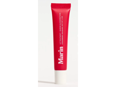 Marin Lip Treatment + Marine Glycoproteins, Strawberry Rhubarb, 5 oz