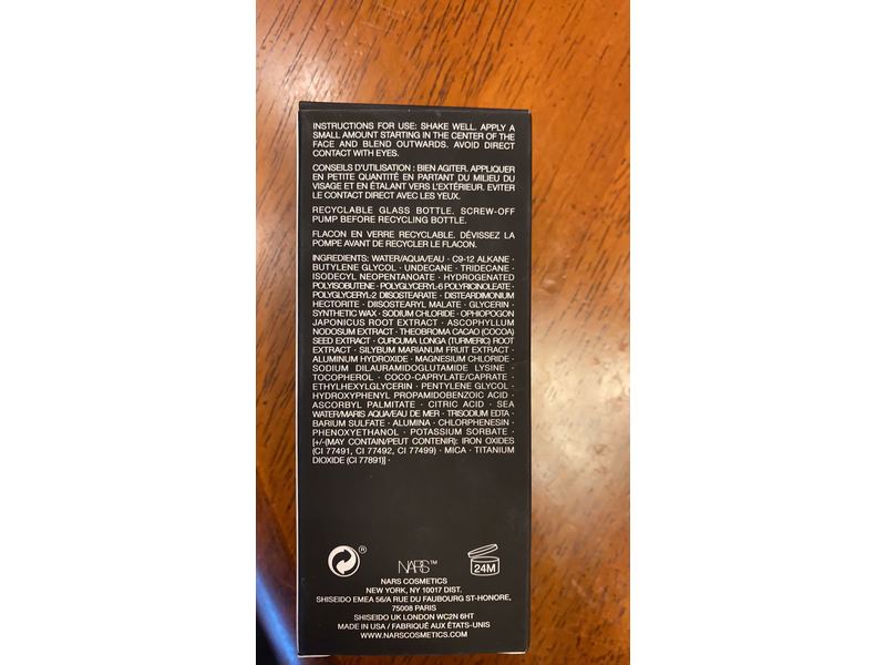 Nars Light Reflecting Foundation, Patagonia M1.2, 1 fl oz/30 mL