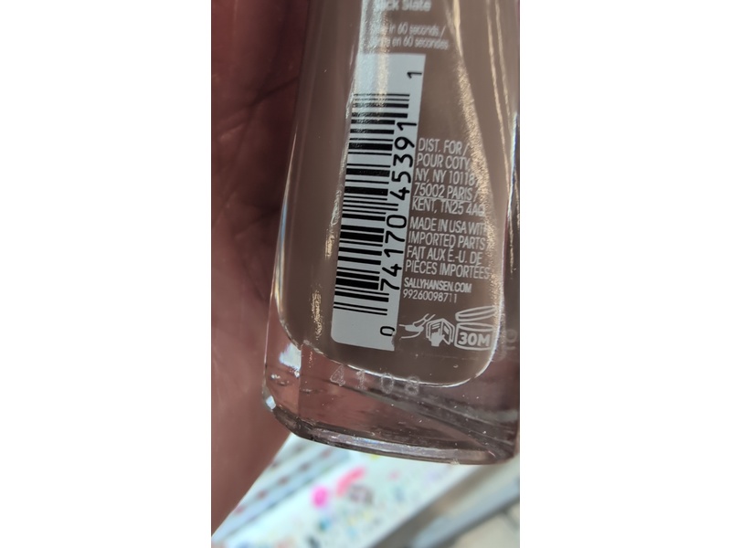 Sally Hansen Miracle Gel, Mauve-olous, 0.5 fl oz/75 g