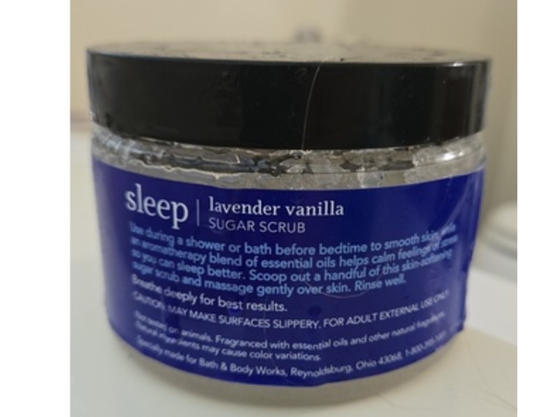 Bath & Body Works Aromatherapy Sleep Sugar Scrub, Lavender Vanilla, 13 oz/368 g