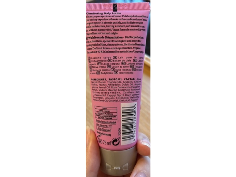 Douglas Home Spa The Palace Of Orient Comforting Body Lotion, Rose & Argan Oil, 75 mL