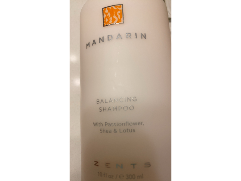 Mandarin Balancing Shampoo, Passionflower + Shea & Lotus, 10 fl oz/300 mL